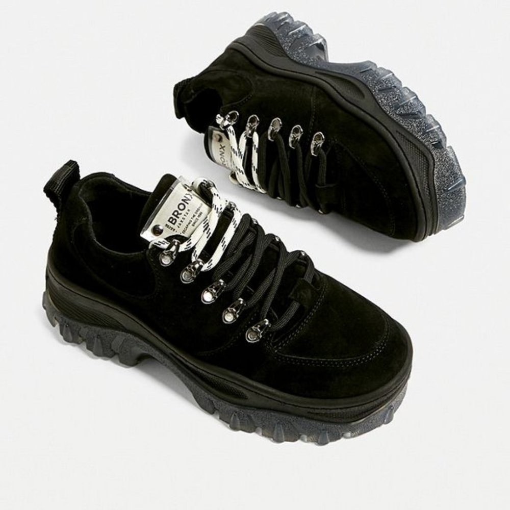 Bronx Jaxstar Black Women's Trainers 6.5 US 37EU